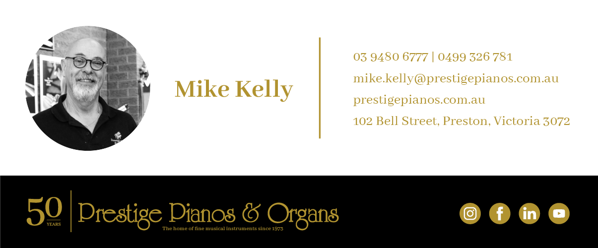 Mike Kelly- Piano, Keyboard And Digital Piano